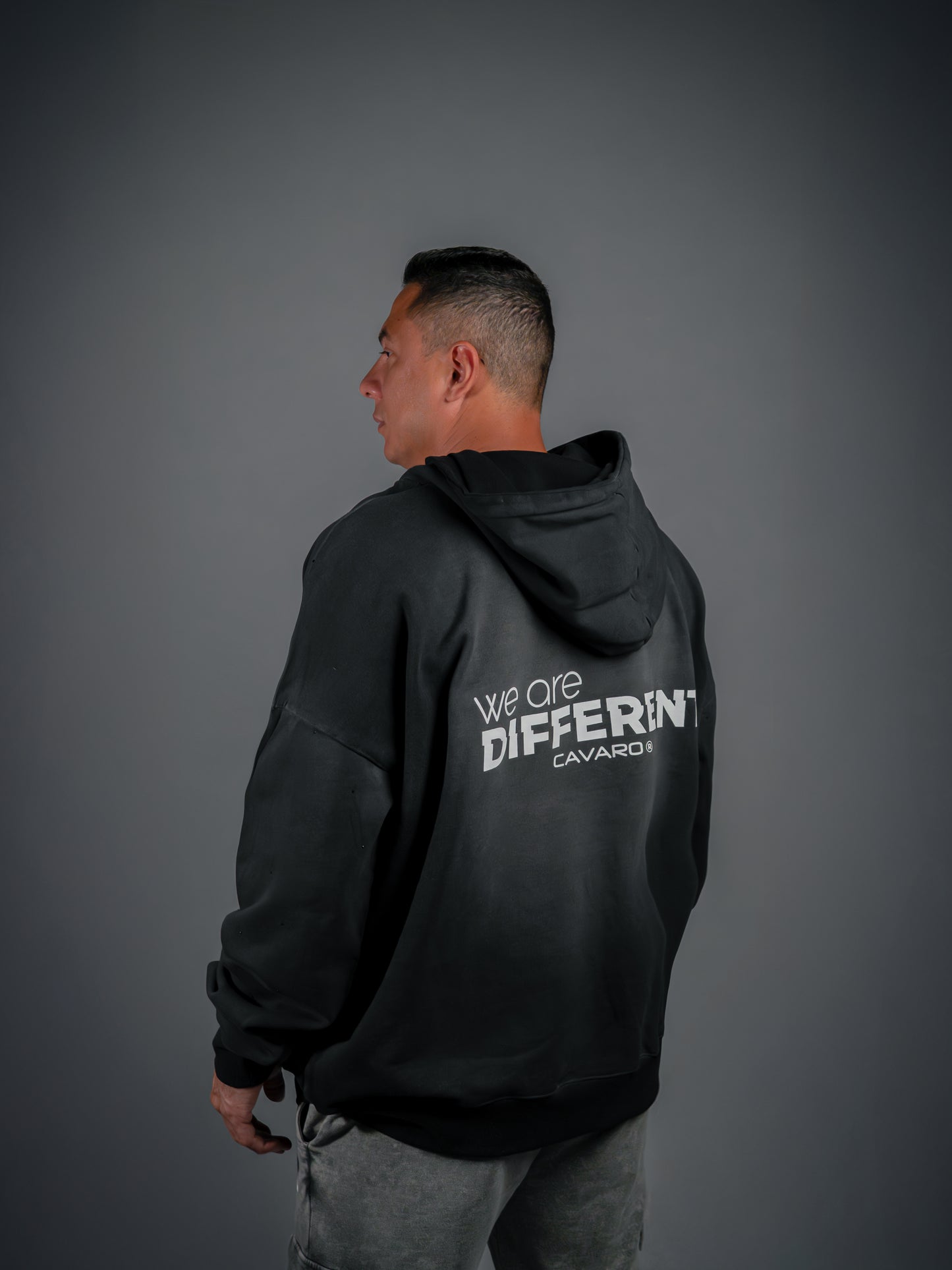 Hoodie royal black