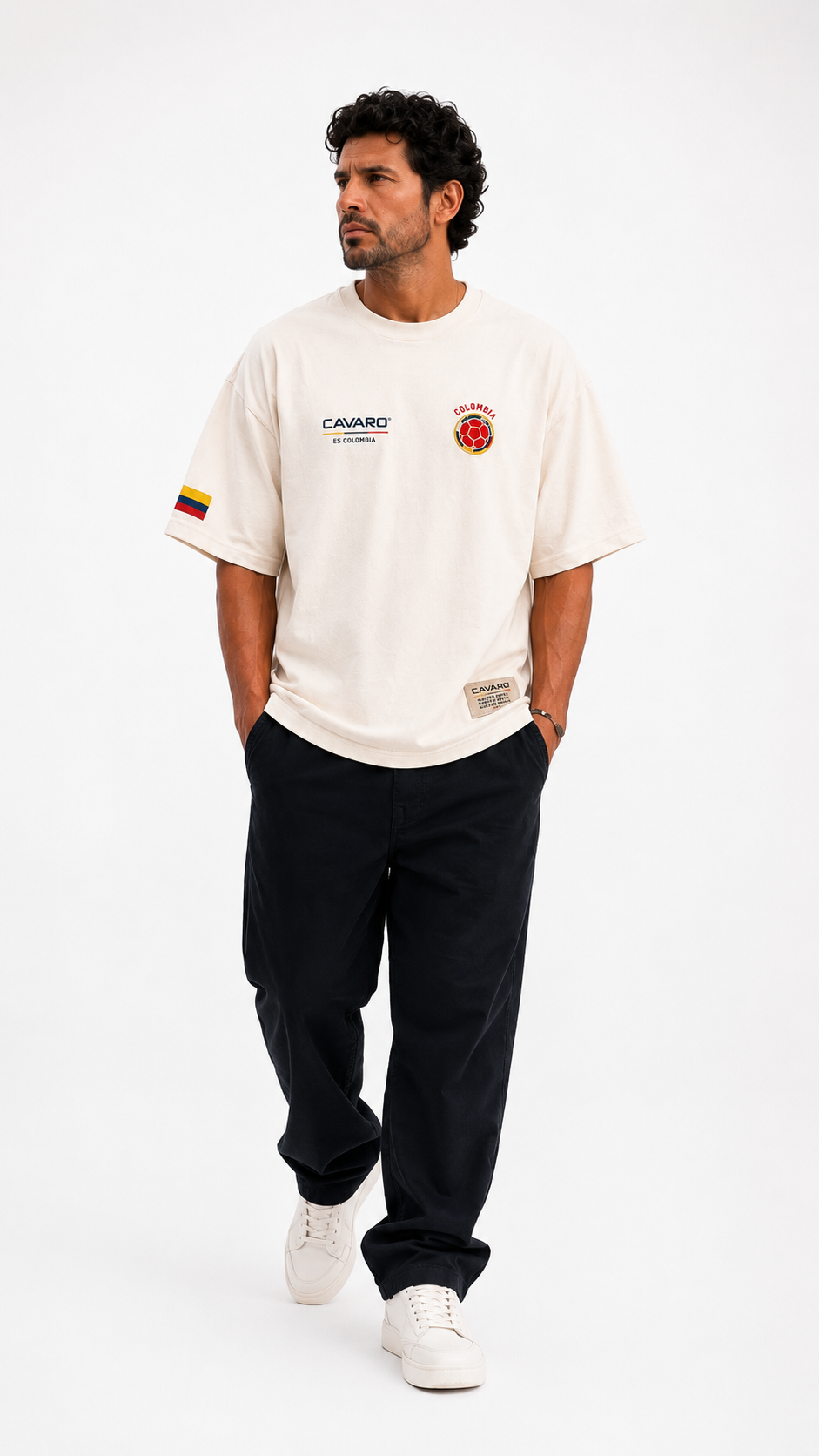 Camiseta Oversize Colombia Cavaro