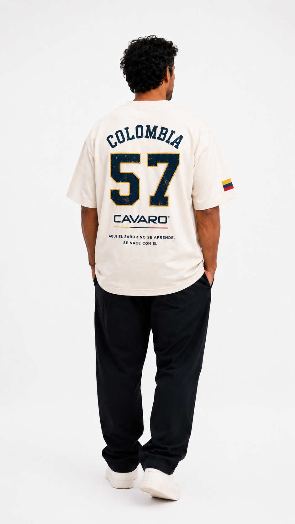 Camiseta Oversize Colombia Cavaro