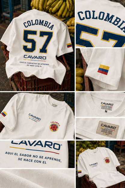 Camiseta Oversize Colombia Cavaro