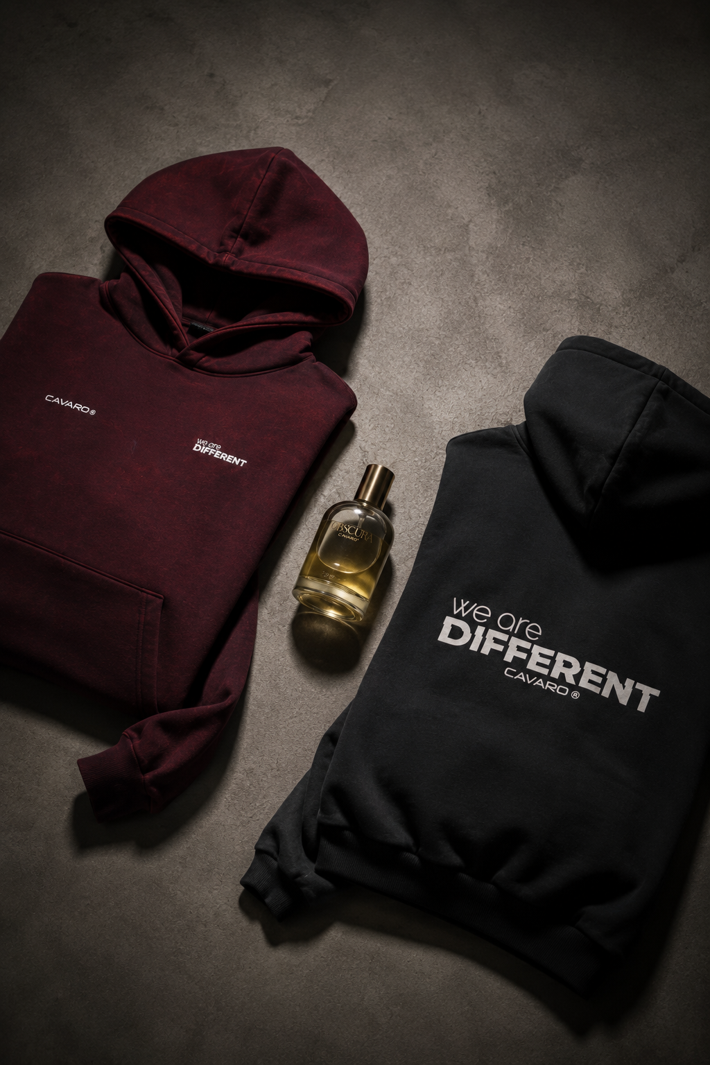 Combo Hoodie CAVARO + Perfume OBSCURA