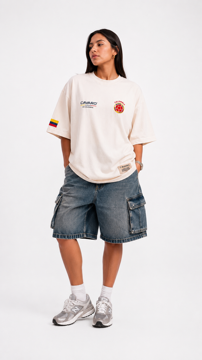 Camiseta Oversize Colombia Cavaro