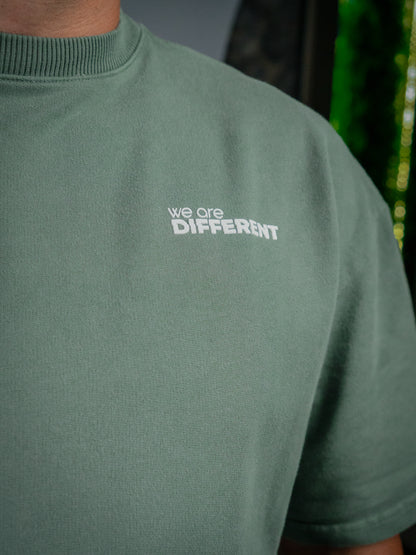 Camiseta oversize vintage we're different