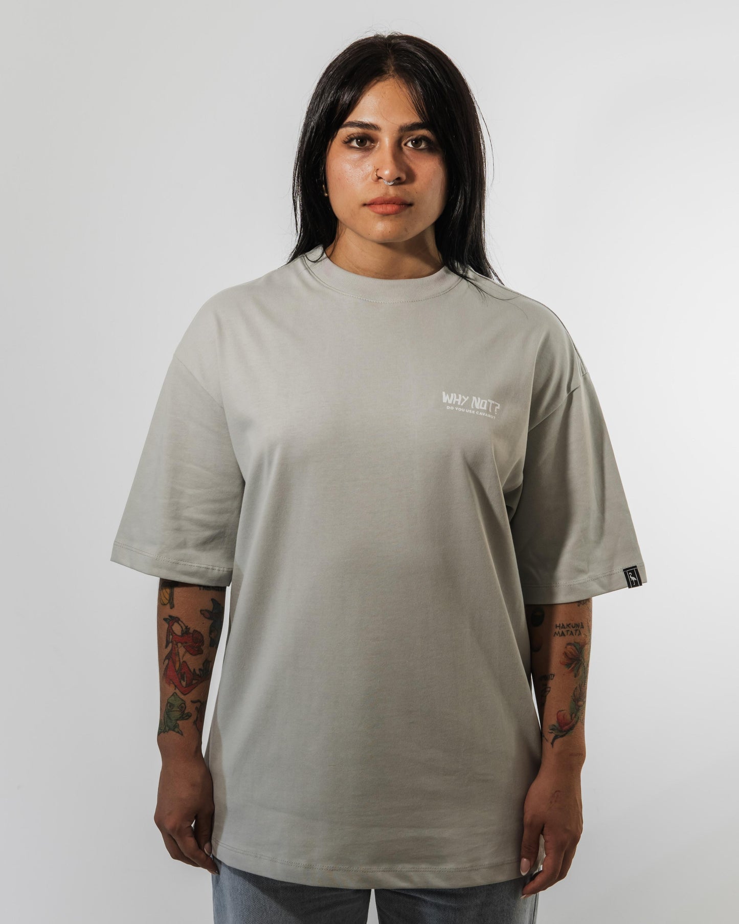 Camiseta Oversize ¿why not?