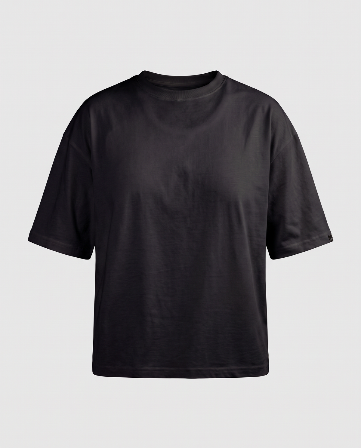 Camiseta Básica Oversize Light - color Negro