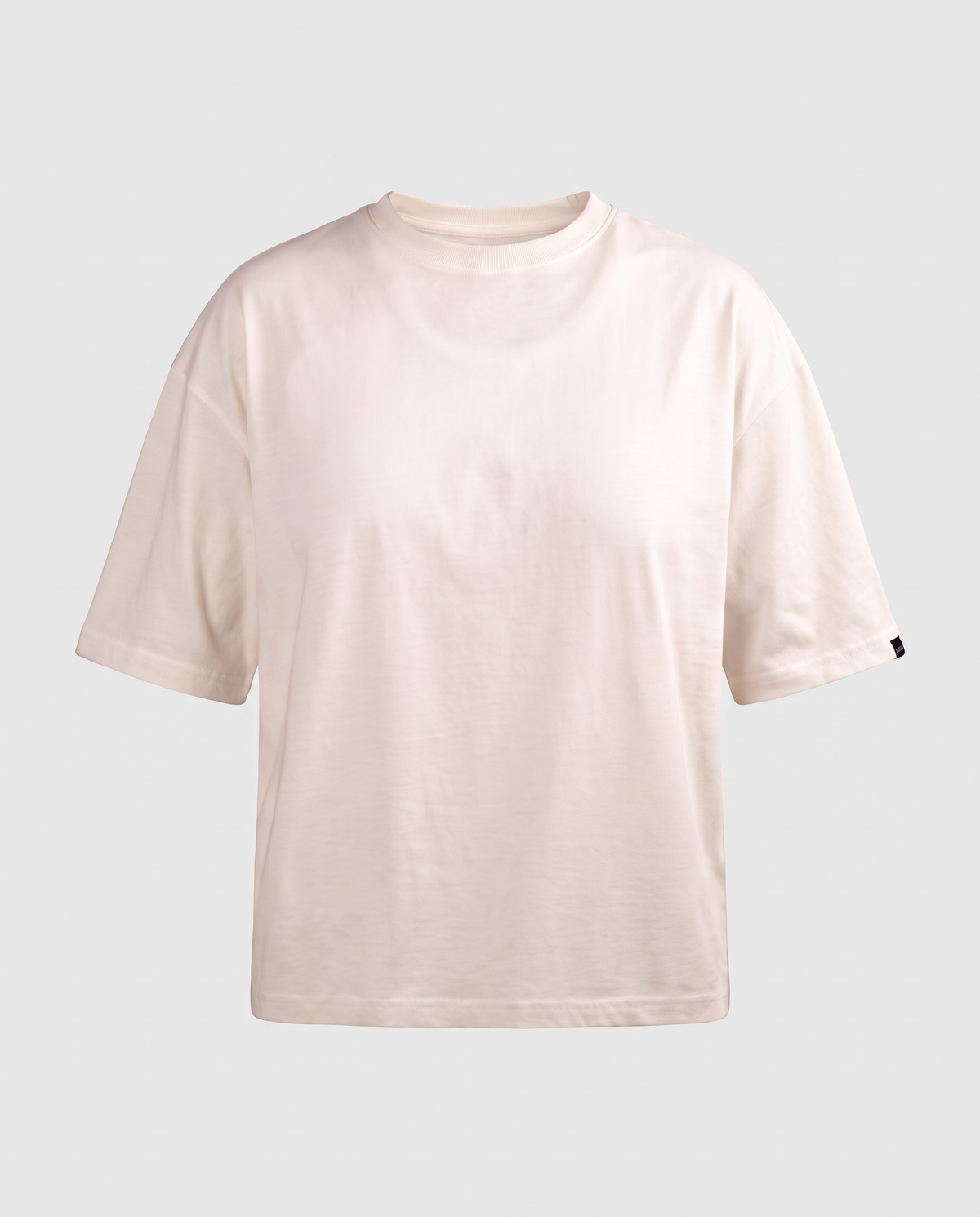 Camiseta Básica Oversize Light - color Hueso
