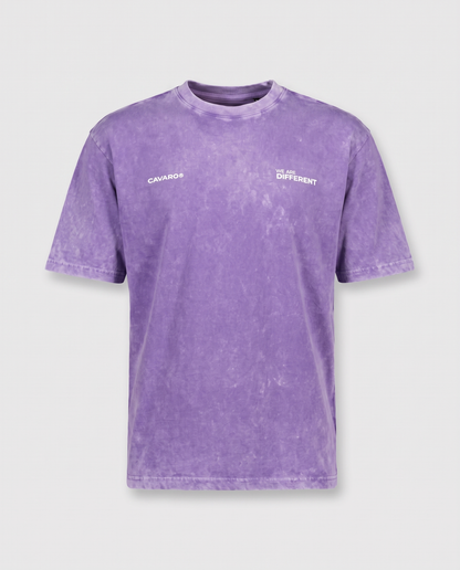 Camiseta regular we're different - color Morado Sky