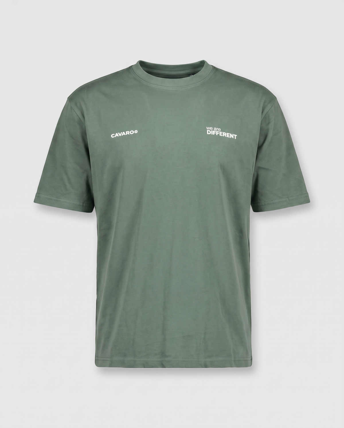 Camiseta regular we're different - color Verde militar