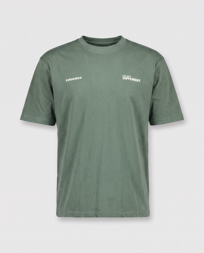 Camiseta regular we're different - color Verde militar